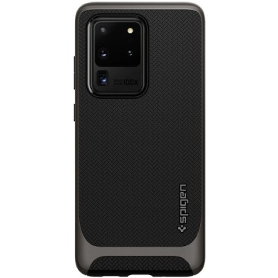 „Spigen“ Neo Hybrid Gunmetal усиленная защита чёрный чехол для Samsung Galaxy S20 Ultra (G988) | Vacins.lv