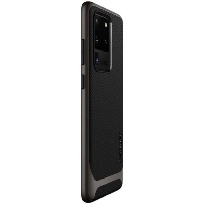 „Spigen“ Neo Hybrid Gunmetal усиленная защита чёрный чехол для Samsung Galaxy S20 Ultra (G988) | Vacins.lv