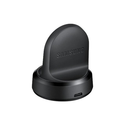Oriģināls „Samsung“ Wireless Charging Dock Galaxy Watch EP-YO805 lādētājs - melns | Vacins.lv
