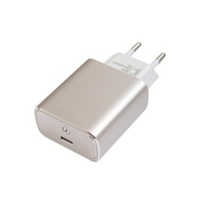 „Google“ Fast Charge CA-29 (настенное, бытовое) зарядное устройство (18W, 3A, Europa) - золото, белое | Vacins.lv