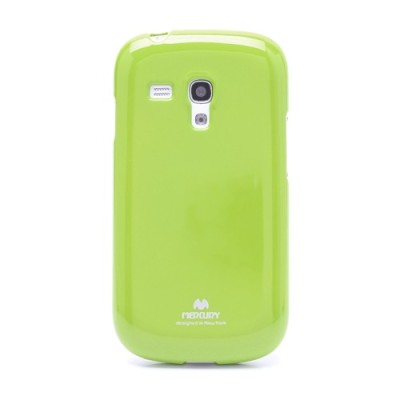 Mercury žalias (salotinis) Samsung Galaxy S3 mini i8190 TPU kieto silikono dėklas (nugarėlė) / Priedai.lt