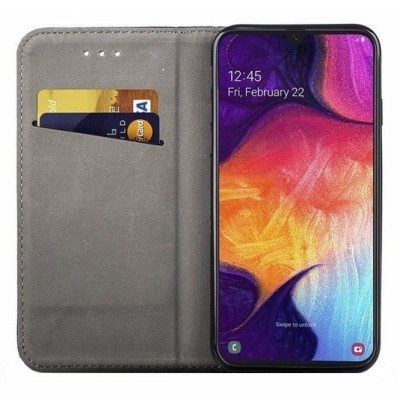 Huawei P Smart Pro (2019) 5 Shell sērijas melns atvērams maciņš, maks | Vacins.lv
