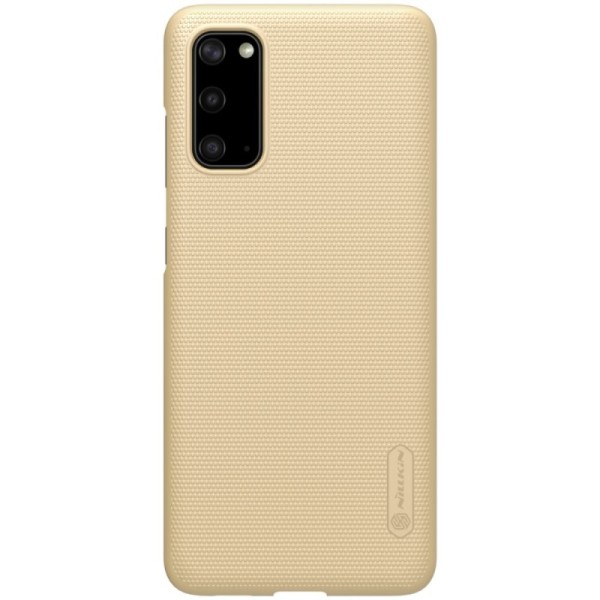 Чехол „Nillkin“ Frosted Shield – золотой (Galaxy S20)