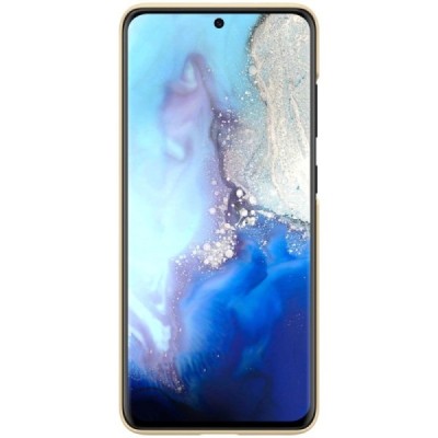 Samsung Galaxy S20 Nillkin Frosted Shield золотой пластиковый чехол | Vacins.lv