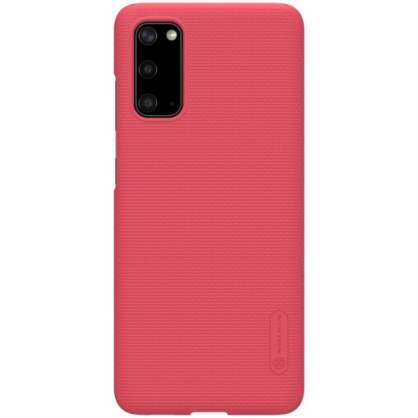 Чехол „Nillkin“ Frosted Shield – красный (Galaxy S20)