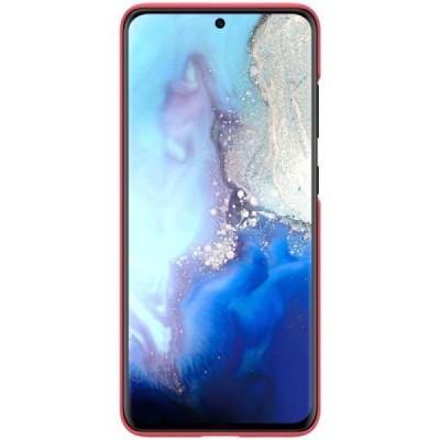 Samsung Galaxy S20 Nillkin Frosted Shield красный пластиковый чехол | Vacins.lv