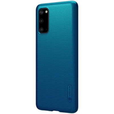 Samsung Galaxy S20 Nillkin Frosted Shield синий пластиковый чехол | Vacins.lv
