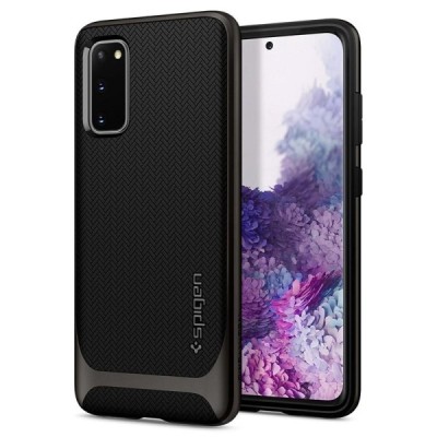 „Spigen“ Neo Hybrid Gunmetal усиленная защита чёрный чехол для Samsung Galaxy S20 (G980) | Vacins.lv