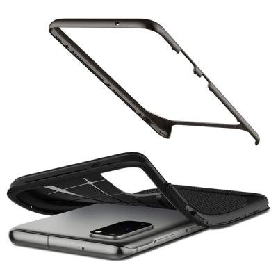 „Spigen“ Neo Hybrid Gunmetal усиленная защита чёрный чехол для Samsung Galaxy S20 (G980) | Vacins.lv