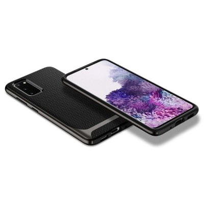 „Spigen“ Neo Hybrid Gunmetal усиленная защита чёрный чехол для Samsung Galaxy S20 (G980) | Vacins.lv