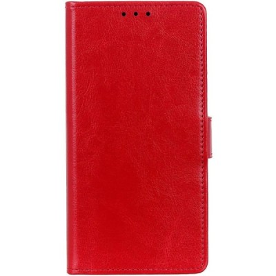Samsung Galaxy XCover Pro (G715) atvēramais ādas sarkans maciņš, grāmata (maks) | Vacins.lv