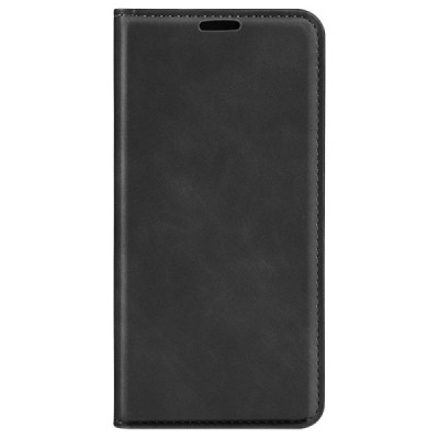 Samsung Galaxy XCover Pro (G715) melns ādas atvērams maciņš ar magnetu | Vacins.lv