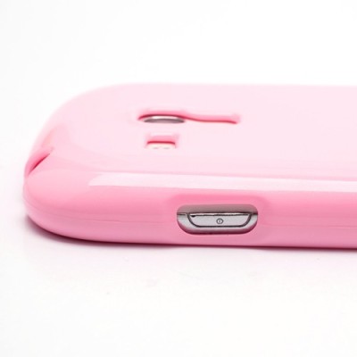 Samsung Galaxy S3 mini i8190 Mercury rozs cieta silikona (TPU) futrālis / Vacins.lv