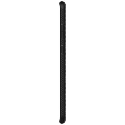 Samsung Galaxy S20+ Plus (G986) Spigen Liquid Air чёрный твердый силиконовый чехол | Vacins.lv