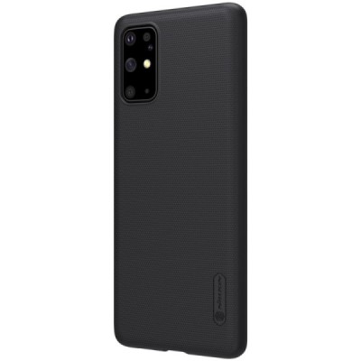 Samsung Galaxy S20+ Plus (G985) Nillkin Frosted Shield melns apvalks | vacins.lv