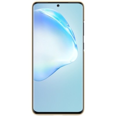 Samsung Galaxy S20+ Plus (G985) Nillkin Frosted Shield золотой пластиковый чехол | Vacins.lv