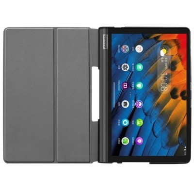 Lenovo Yoga Smart Tab 10.1 (YT-X705F, YT-X705L) золотой кожаный чехол-книжка (складной) | Vacins.lv