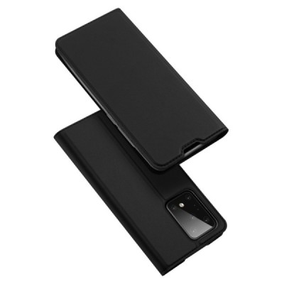 Samsung Galaxy S20 Ultra (G988) Dux Ducis Skin sērijas melns atvērams maciņš, maks | Vacins.lv