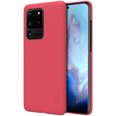 Samsung Galaxy S20 Ultra (G988) Nillkin Frosted Shield красный пластиковый чехол | Vacins.lv