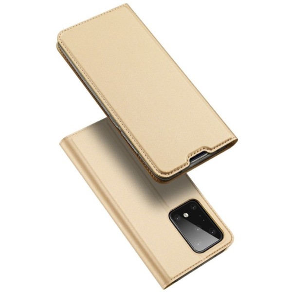 Чехол-книжка „Dux Ducis“ Skin – золотой (Galaxy S20 Ultra)