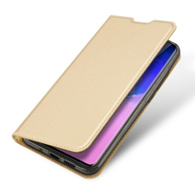 Samsung Galaxy S20 Ultra (G988) Dux Ducis Skin серии золотой кожаный чехол-книжка | Vacins.lv