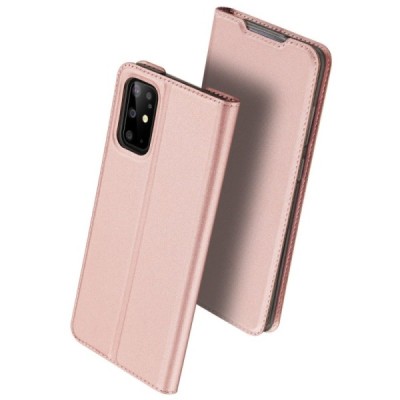 Samsung Galaxy S20+ Plus (G985) Dux Ducis Skin серии розовый кожаный чехол-книжка | Vacins.lv