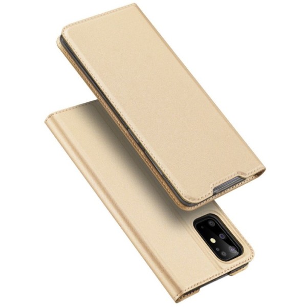 Чехол-книжка „Dux Ducis“ Skin – золотой (Galaxy S20+)