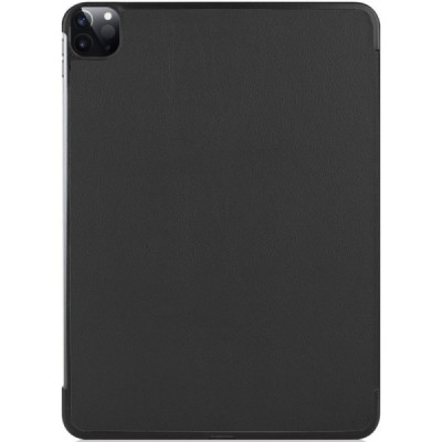 Apple iPad Pro 11 (2022 / 2021 / 2020 / 2018) чёрный кожаный чехол-книжка (складной) | Vacins.lv