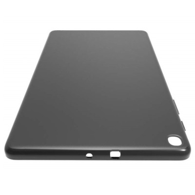 Samsung Galaxy Tab A 10.1 2019 (T515, T510) твердый силиконовый чёрный чехол из TPU - задняя часть | Vacins.lv