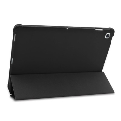 Samsung Galaxy Tab A 10.1 2019 (T515, T510) solīds atvēramais melns maciņš - vāciņš / Vacins.lv