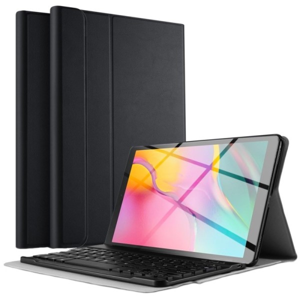 Чехол-книжка с клавиатурой – чёрный (Galaxy Tab A 10.1 2019)