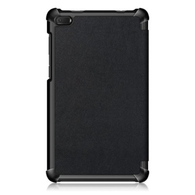 Lenovo Tab E7 (TB-7104F) чёрный кожаный чехол-книжка (складной) | Vacins.lv
