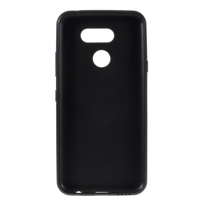 LG K40S (LM-X430) cieta silikona (TPU) melns apvalks | vacins.lv