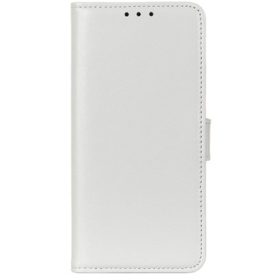 LG K40S (LM-X430) открываемый белый кожаный чехол - книжка | Vacins.lv