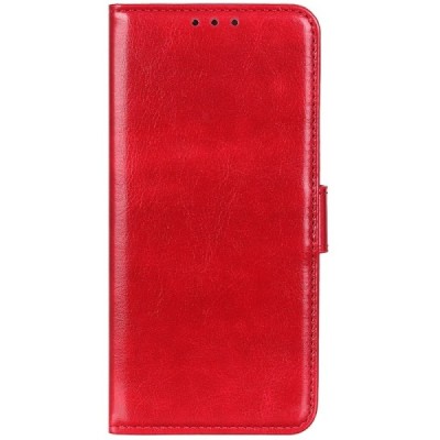 LG K40S (LM-X430) открываемый красный кожаный чехол - книжка | Vacins.lv