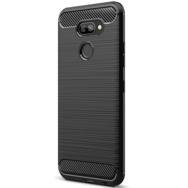 „Carbon“ твердый силиконовый чехол (TPU) - черный (K40S)