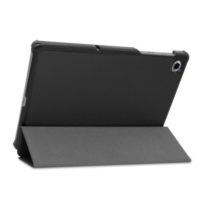 Lenovo Tab M10 Plus 10.3" (X606F) чёрный кожаный чехол-книжка (складной) | Vacins.lv
