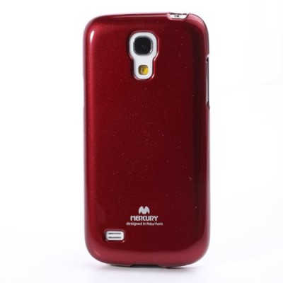 Samsung Galaxy S4 mini Mercury sarkans cieta silikona (TPU) futrālis / Vacins.lv