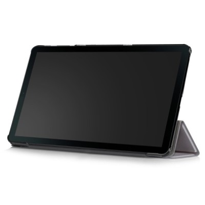 Samsung Galaxy Tab A 10.1 2019 (T515, T510) atvēramais pelēks maciņš / Vacins.lv