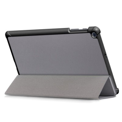 Samsung Galaxy Tab A 10.1 2019 (T515, T510) atvēramais pelēks maciņš / Vacins.lv