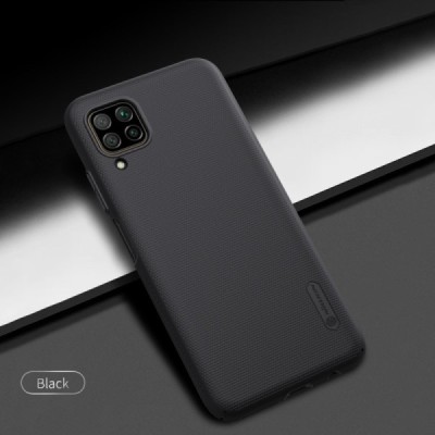 Huawei P40 Lite Nillkin Frosted Shield чёрный пластиковый чехол | Vacins.lv