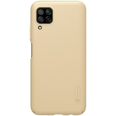 Huawei P40 Lite Nillkin Frosted Shield zelta apvalks | vacins.lv