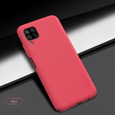 Huawei P40 Lite Nillkin Frosted Shield красный пластиковый чехол | Vacins.lv