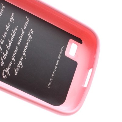 Samsung Galaxy S4 mini Mercury rozs cieta silikona (TPU) futrālis / Vacins.lv