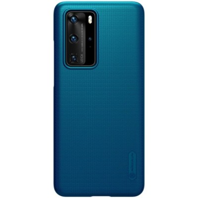 Huawei P40 Pro Nillkin Frosted Shield синий пластиковый чехол | Vacins.lv