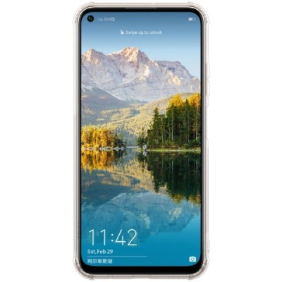 Huawei P40 Lite „Nillkin“ Nature dzidrs (caurspīdīgs) silikona TPU apvalks | Vacins.lv