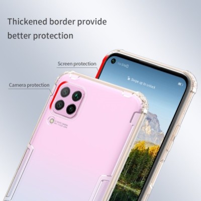 Huawei P40 Lite „Nillkin“ Nature dzidrs (caurspīdīgs) silikona TPU apvalks | Vacins.lv