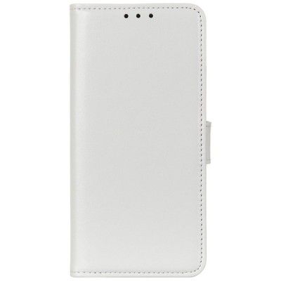 LG K50S (LM-X540) открываемый белый кожаный чехол - книжка | Vacins.lv