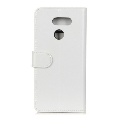 LG K50S (LM-X540) открываемый белый кожаный чехол - книжка | Vacins.lv