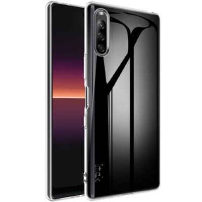 Sony Xperia L4 „Imak“ cieta silikona (TPU) dzidrs apvalks | vacins.lv